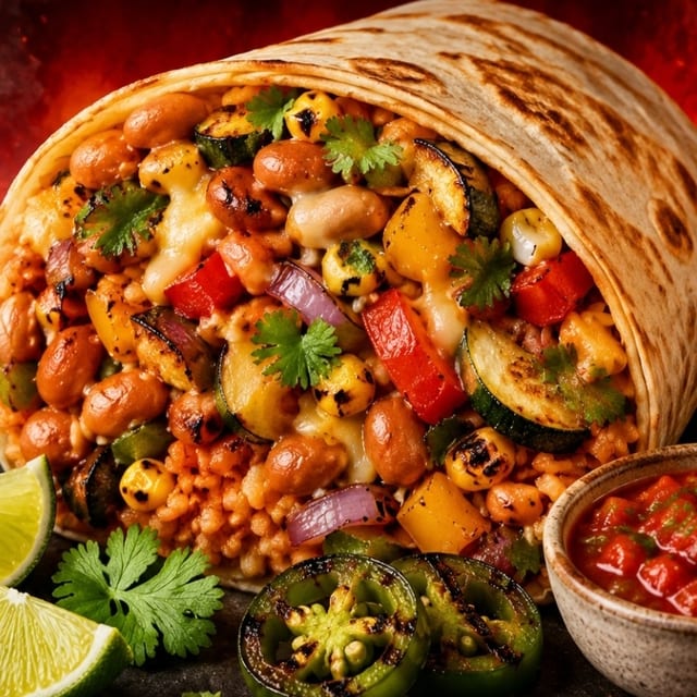 Veggie Burrito.